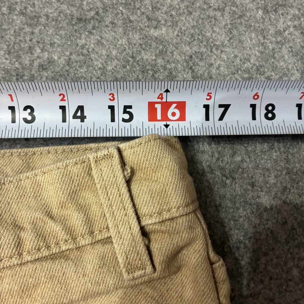 Vintage Levis 550 Mens Pants 32X30 Tan Relaxed Made USA 90s Twill Orange Tab Y2K - Picture 4 of 8